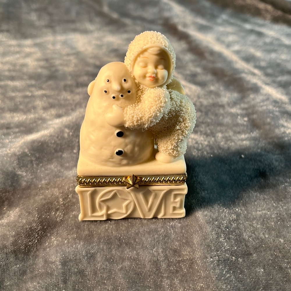 Snowbabies Trinket Box